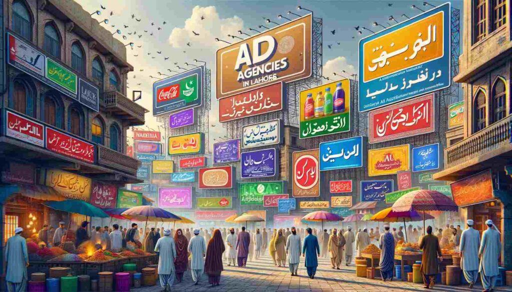 Established players characterize Lahore's vibrant advertising landscape with a dynamic mix.