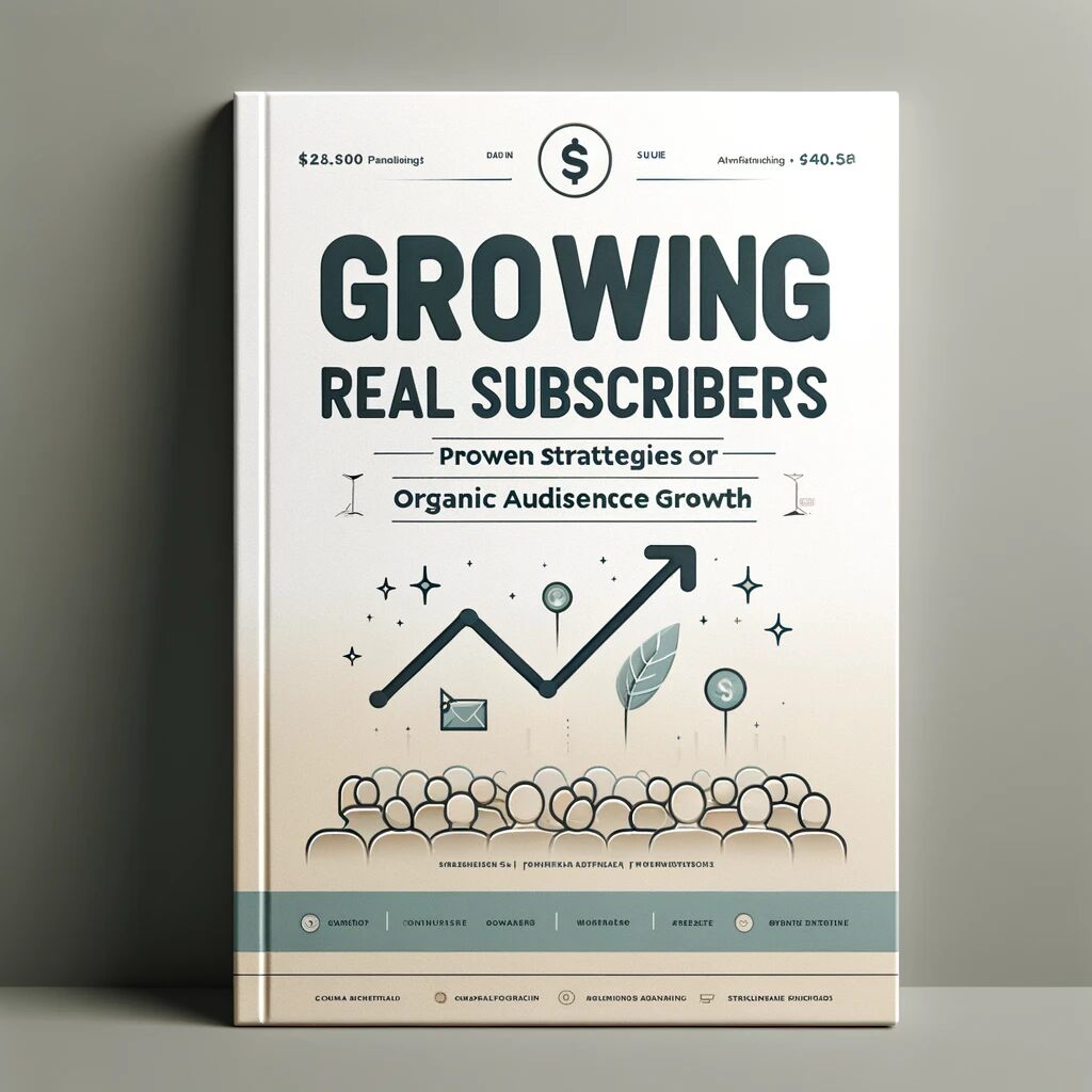 This guide proven strategies to help you grow real subscribers organically. You'll learn how to create high-quality content and leverage social media. It implement effective email marketing to attract and retain a loyal audience.