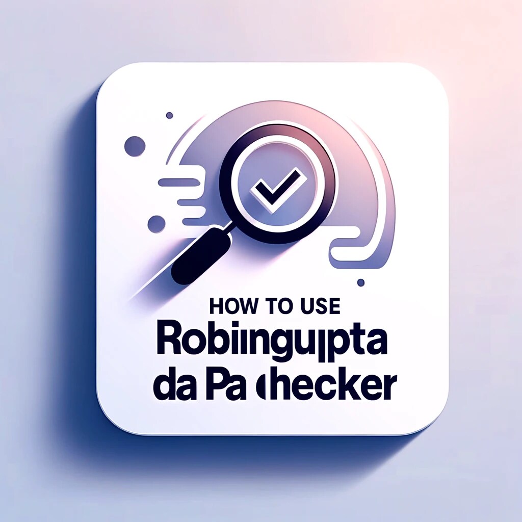 Robingupta DA PA Checker is a user-friendly tool that makes it easy to analyze. Monitor your website's Domain Authority and Page Authority.