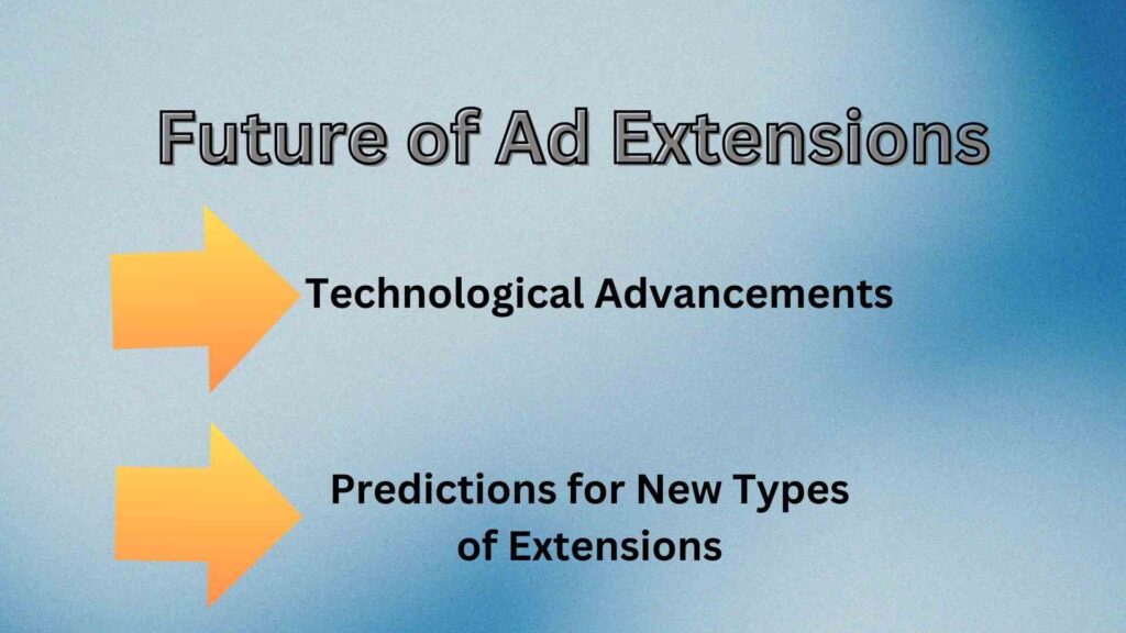 The future of ad extensions is likely to be shaped by ongoing technological advancements. 